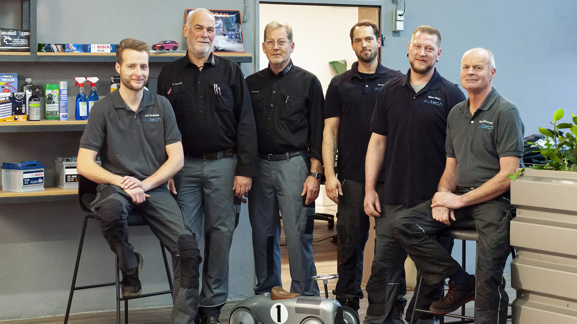 Das Team von Autech Wesel – Automobiltechnik Lars Hörnemann 